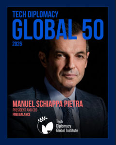 FreeBalance President and CEO Manuel Schiappa Pietra Named to Tech Diplomacy Global 50